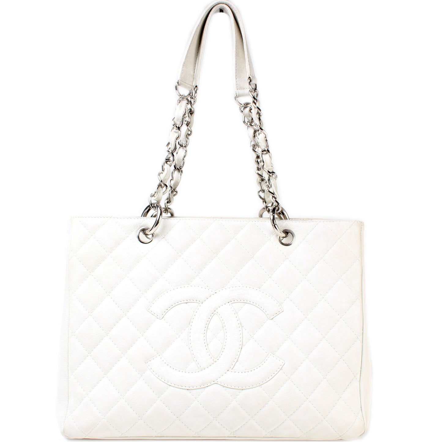 Grand Shopping Tote Caviar