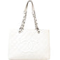 Grand Shopping Tote Caviar
