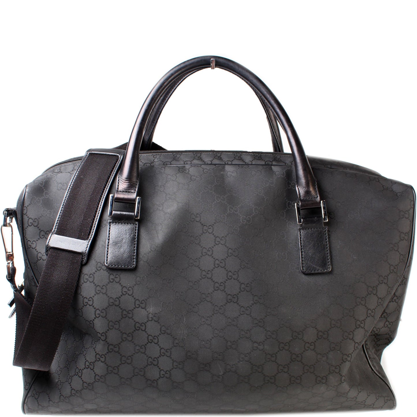 196356 GG Canvas Duffle Bag lbcase