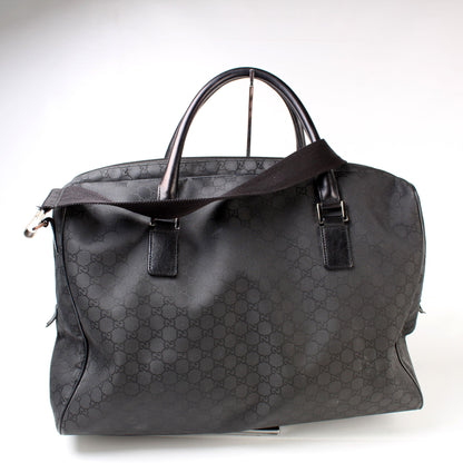 196356 GG Canvas Duffle Bag lbcase