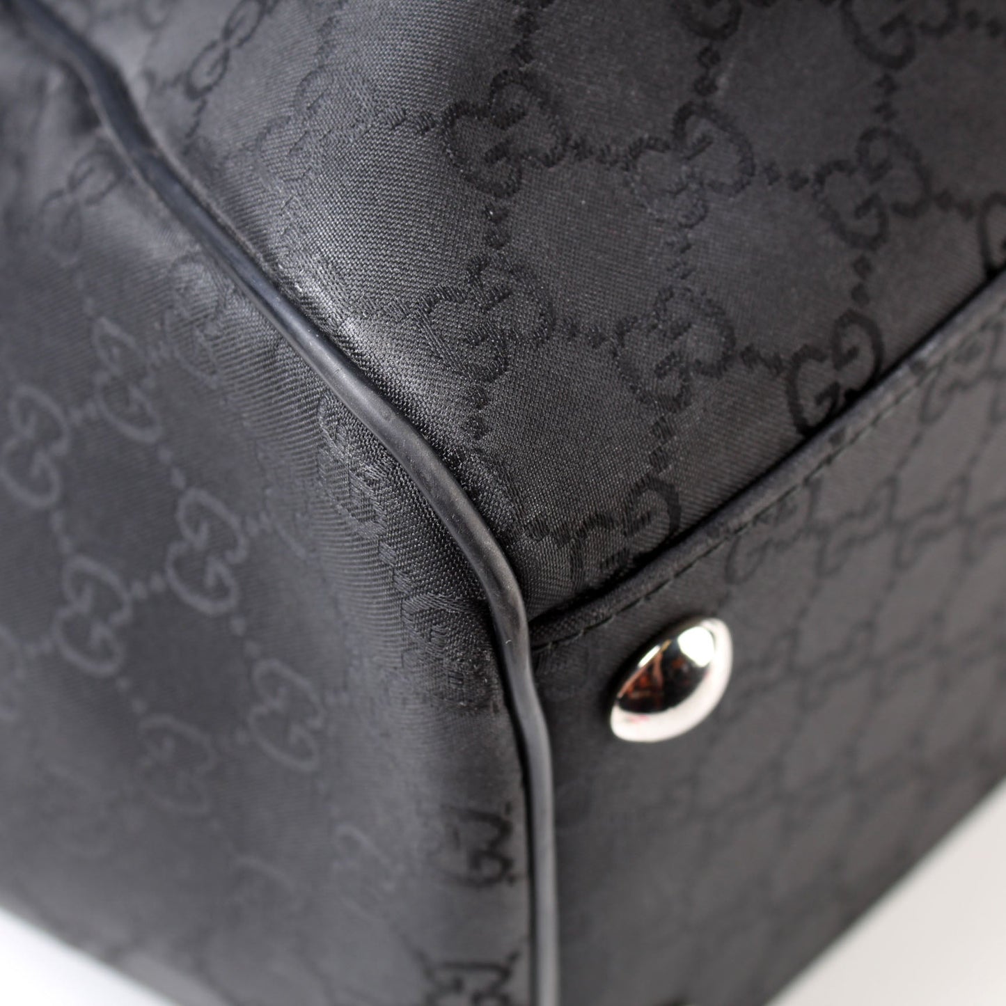196356 GG Canvas Duffle Bag lbcase