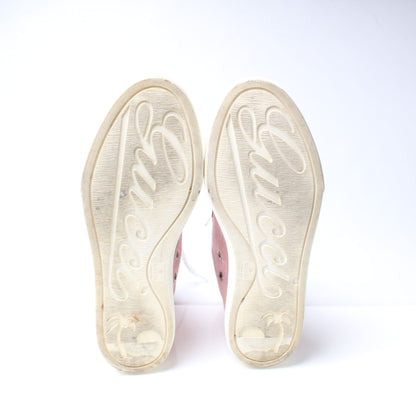 GG Canvas High Top Sneakers Size 38 lbcase