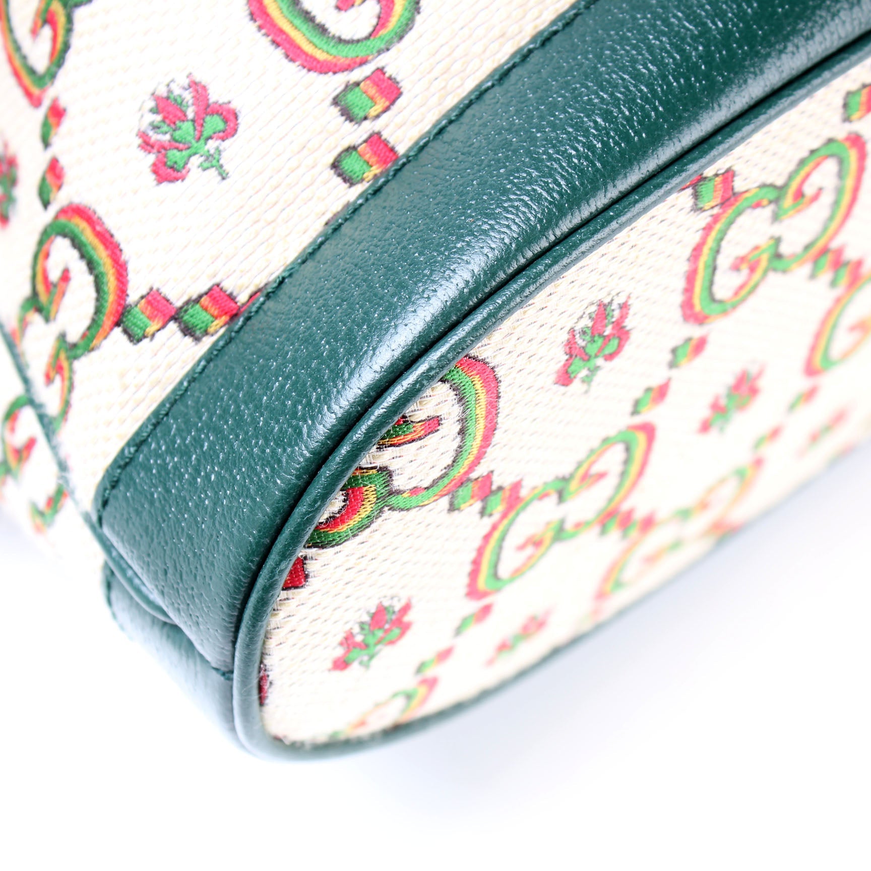 GG 100 Centennial Canvas Bucket Bag lbcase