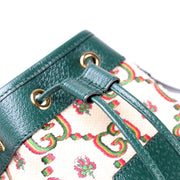 GG 100 Centennial Canvas Bucket Bag