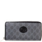 673003 Interlocking GG Supreme Zip Around Wallet lbcase