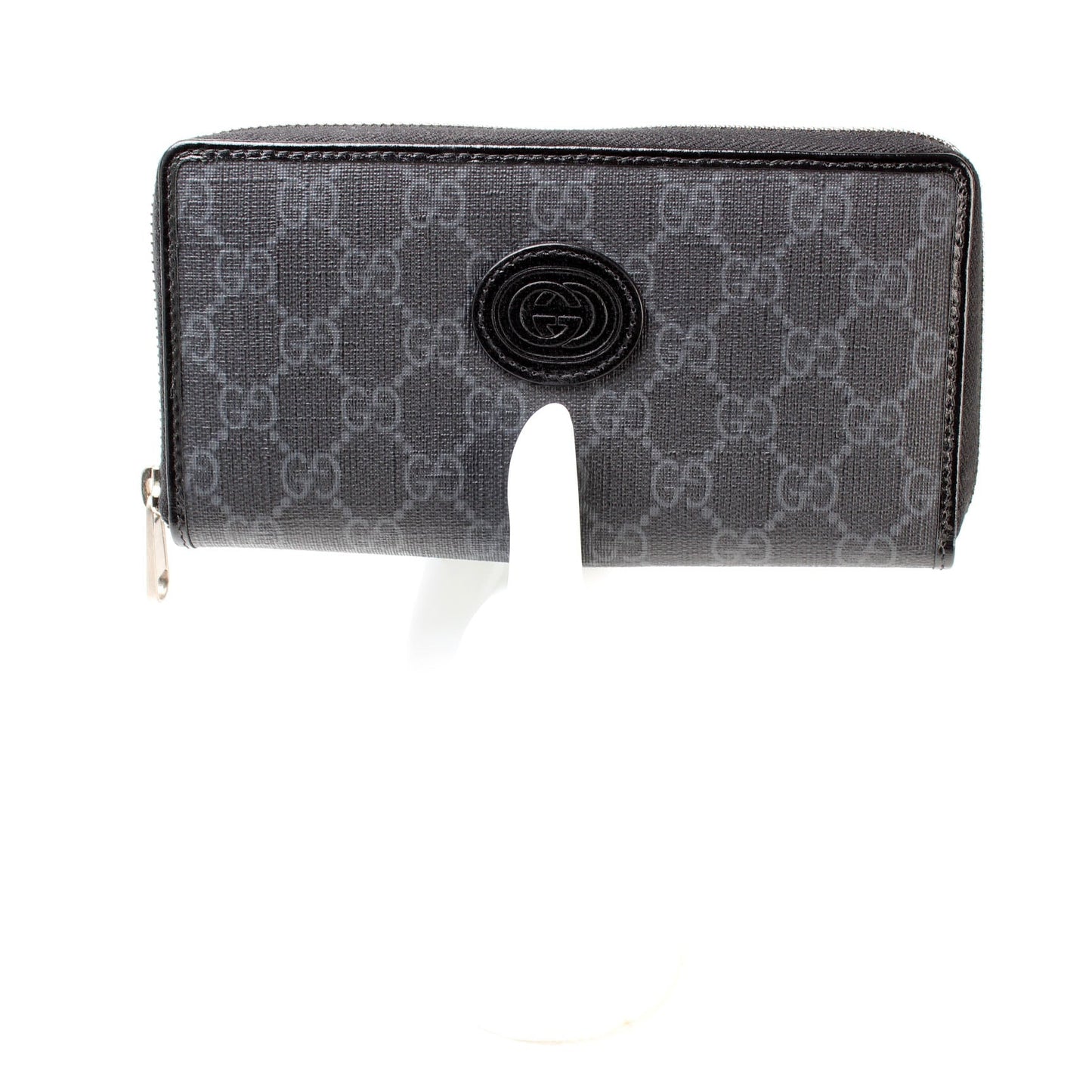673003 Interlocking GG Supreme Zip Around Wallet lbcase