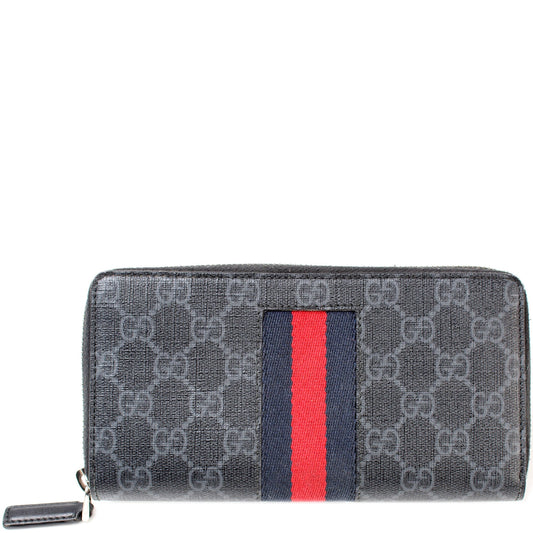 408831 Web GG Supreme Zip Around Wallet lbcase