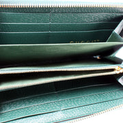676293 GG100 Centennial Canvas Zip Around Wallet