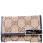 268833 GG Canvas Key Case lbcase