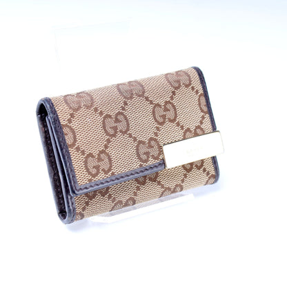 268833 GG Canvas Key Case lbcase