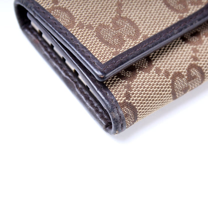 268833 GG Canvas Key Case lbcase