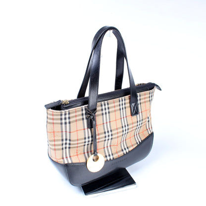 Horseferry Check Small Zip Tote