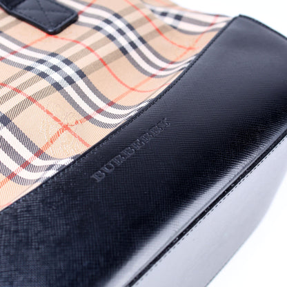 Horseferry Check Small Zip Tote