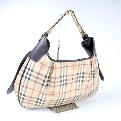 Haymarket Check Chain Hobo