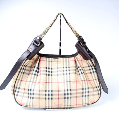 Haymarket Check Chain Hobo