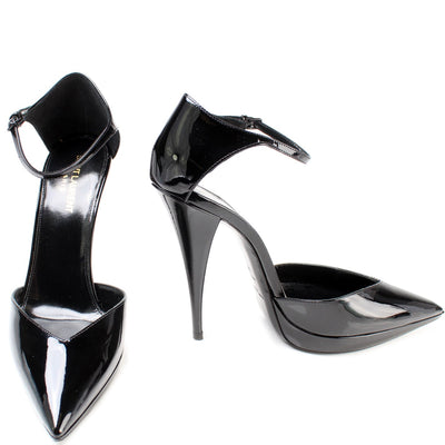 Ankle Strap Platform Pumps Size 39