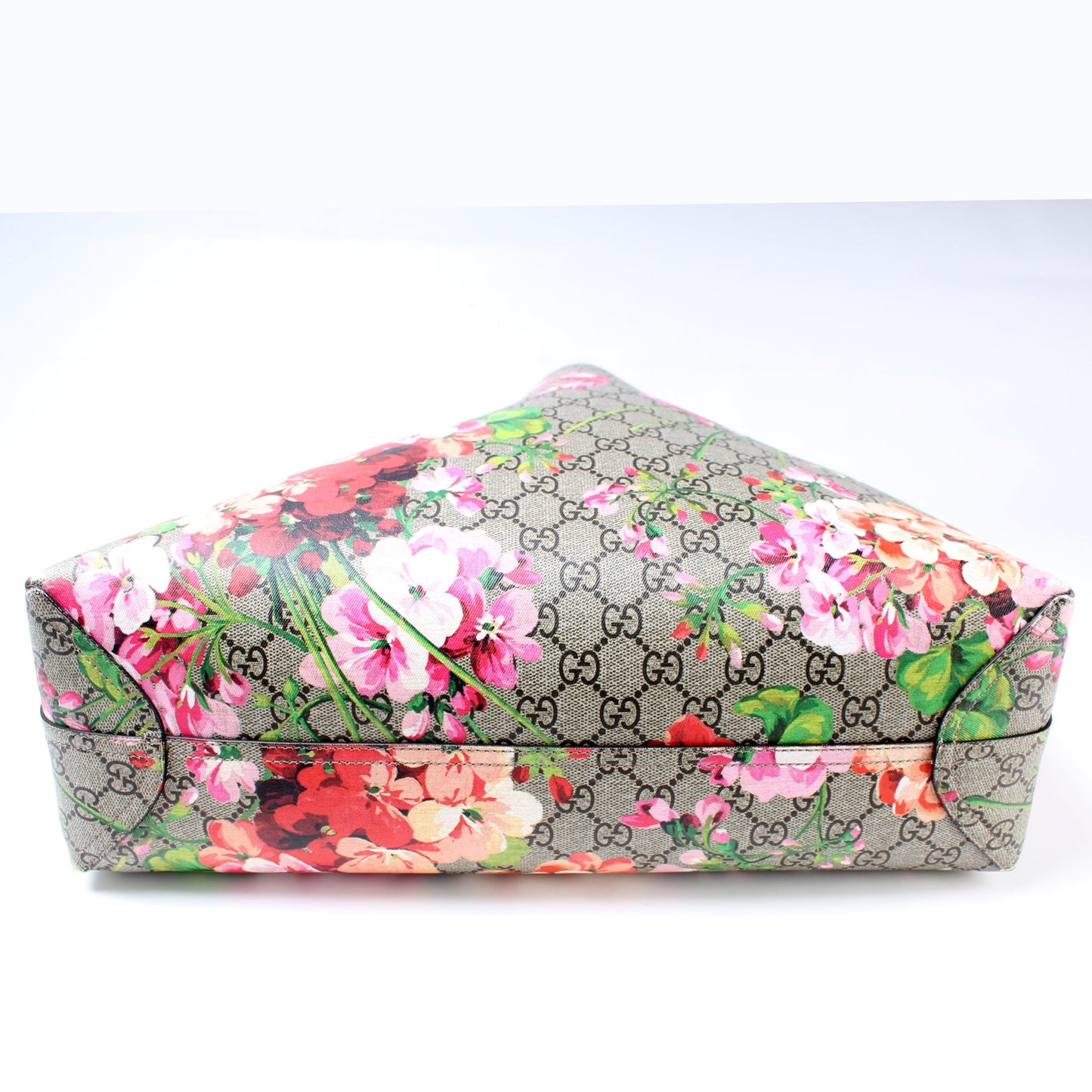 368563 GG Supreme Blooms Medium Reverse Tote lbcase