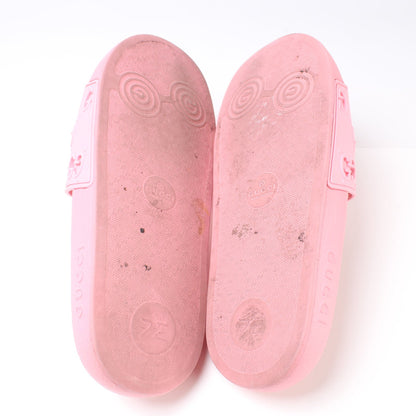 GG Logo Rubber Slides Size 38 lbcase
