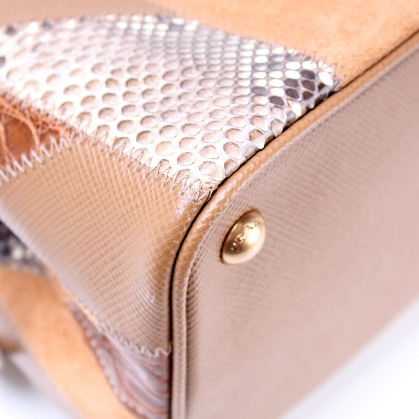 Patchwork Double Handle Tote
