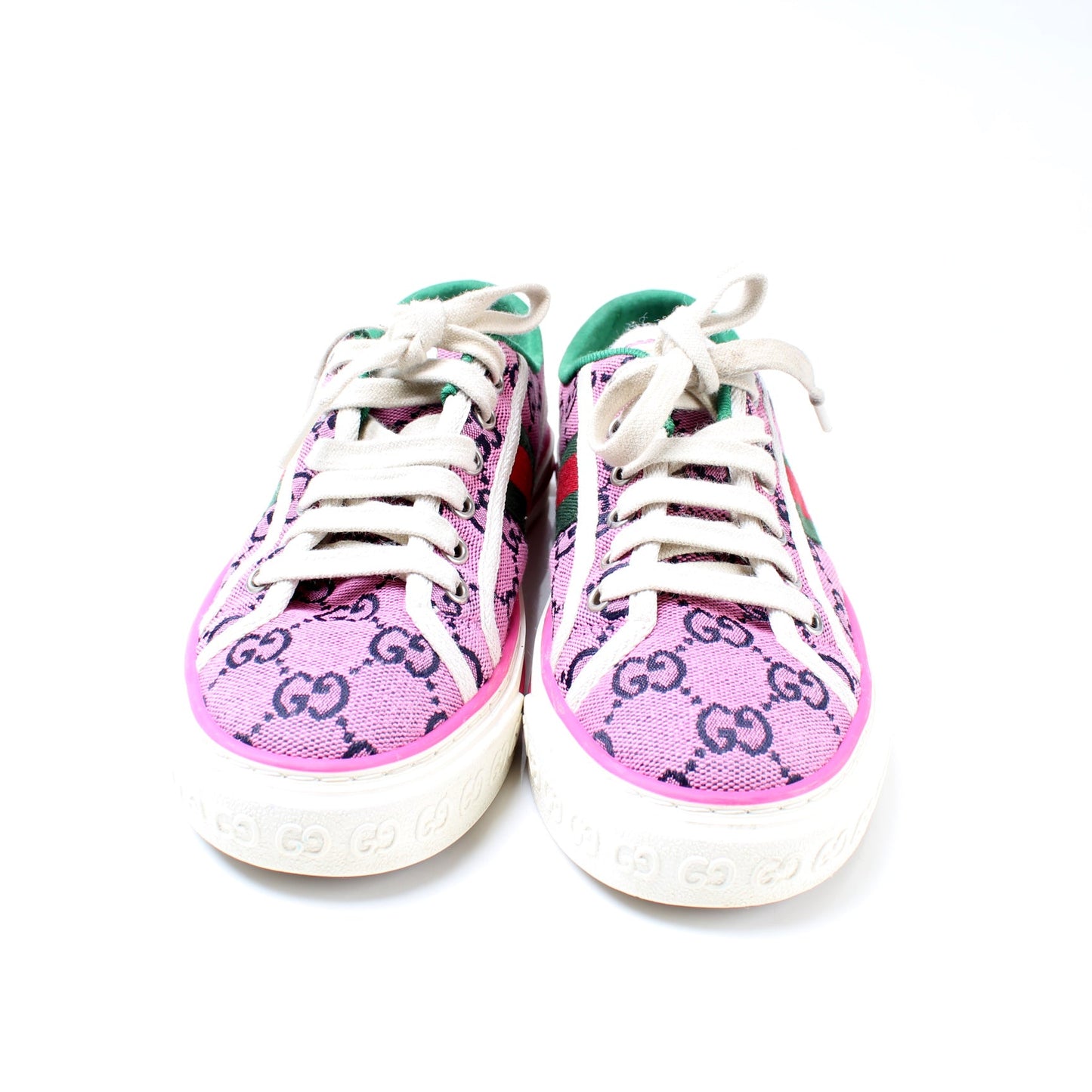 1977 Tennis Shoes GG Canvas Size 36.5 lbcase