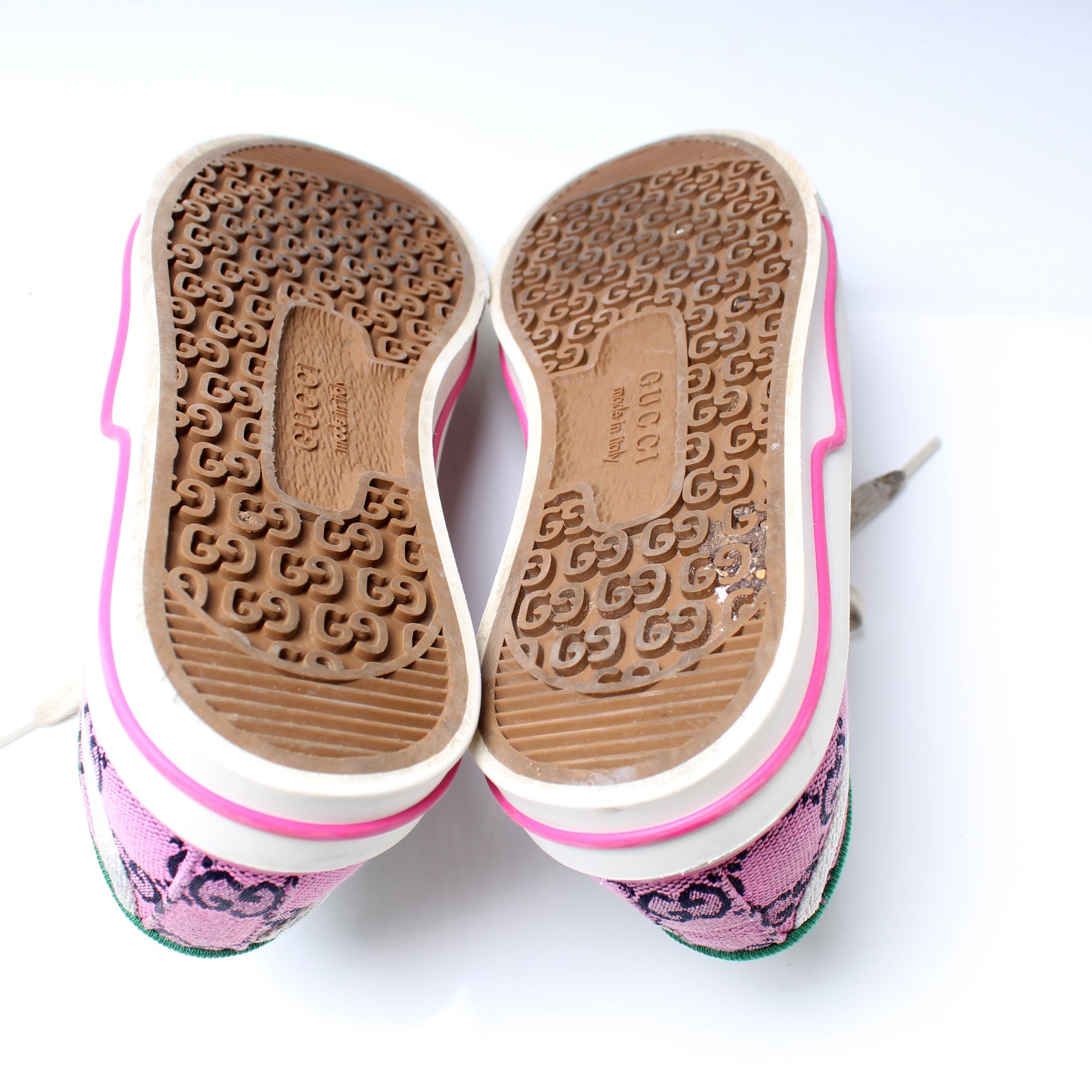 1977 Tennis Shoes GG Canvas Size 36.5 lbcase
