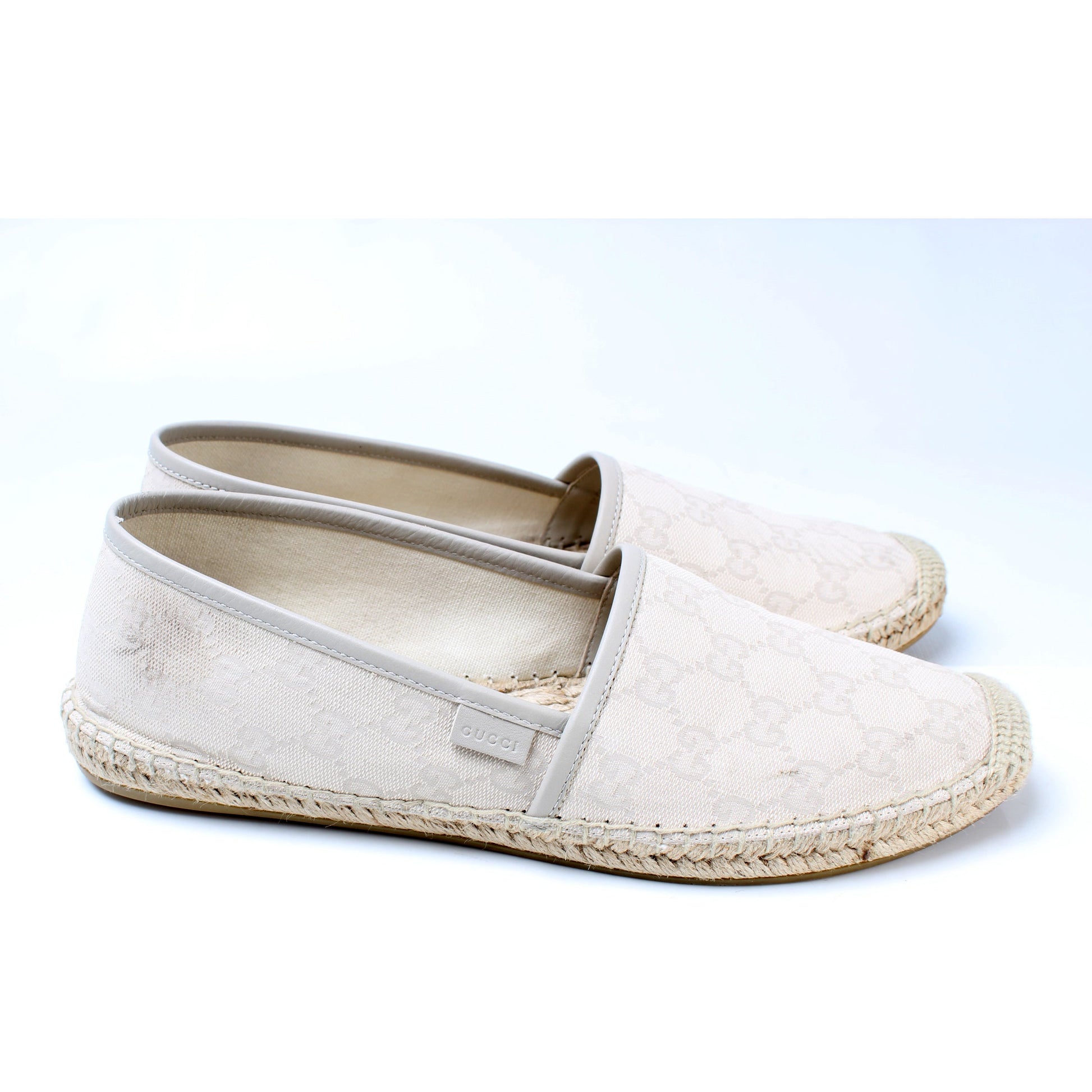 GG Canvas Espadrilles Size 41.5 lbcase