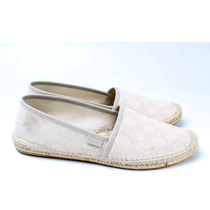 GG Canvas Espadrilles Size 41.5 lbcase