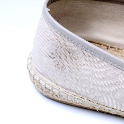 GG Canvas Espadrilles Size 41.5 lbcase