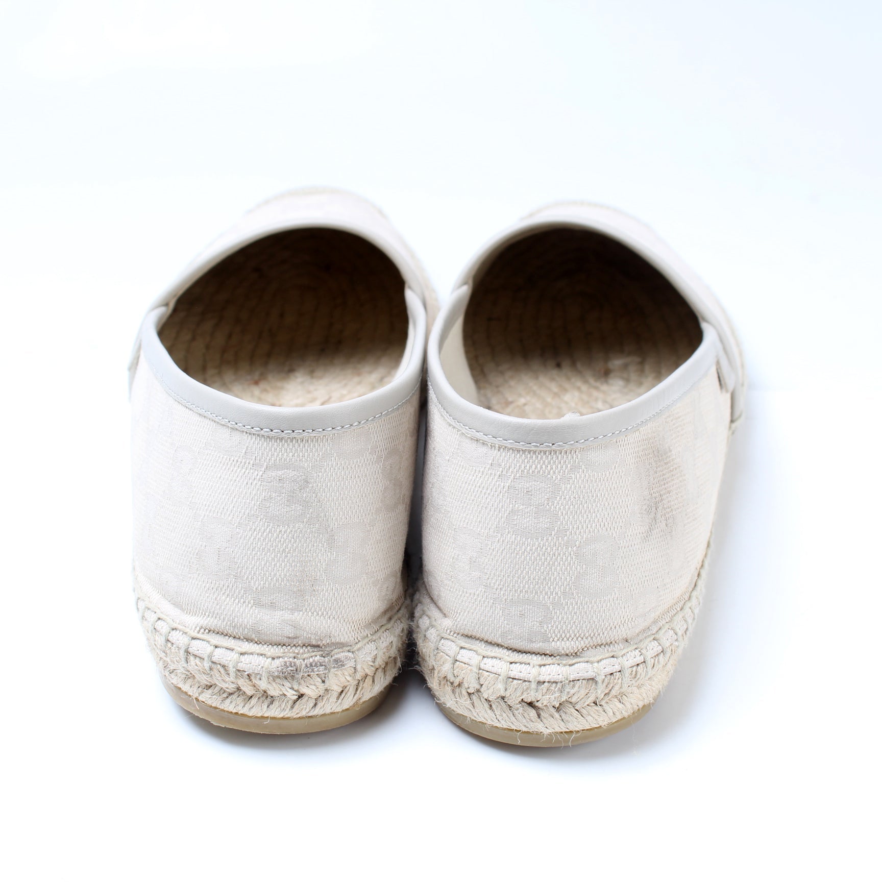 GG Canvas Espadrilles Size 41.5 lbcase