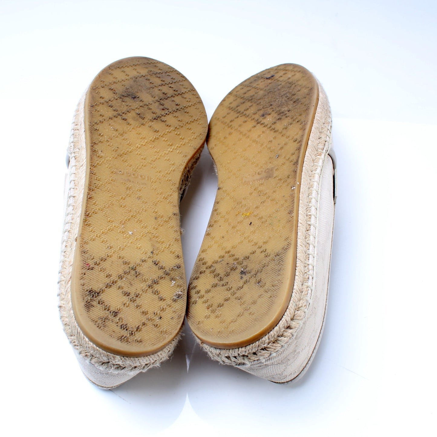 GG Canvas Espadrilles Size 41.5 lbcase
