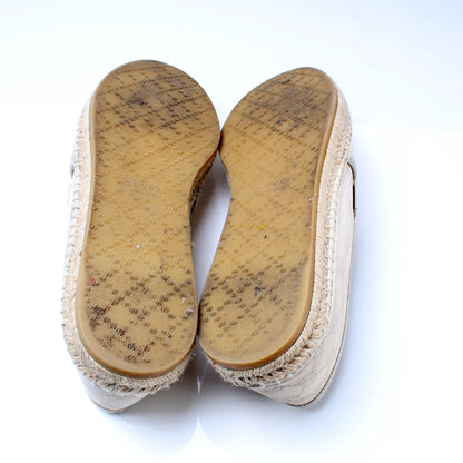 GG Canvas Espadrilles Size 41.5 lbcase