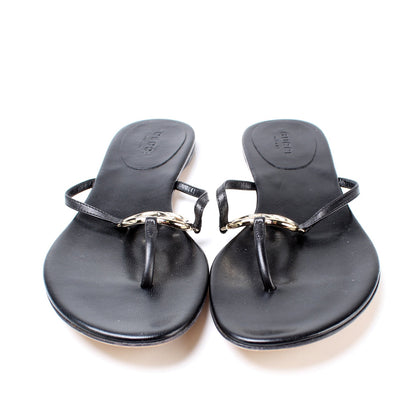 Interlocking GG Flip Flops Size 35.5 lbcase