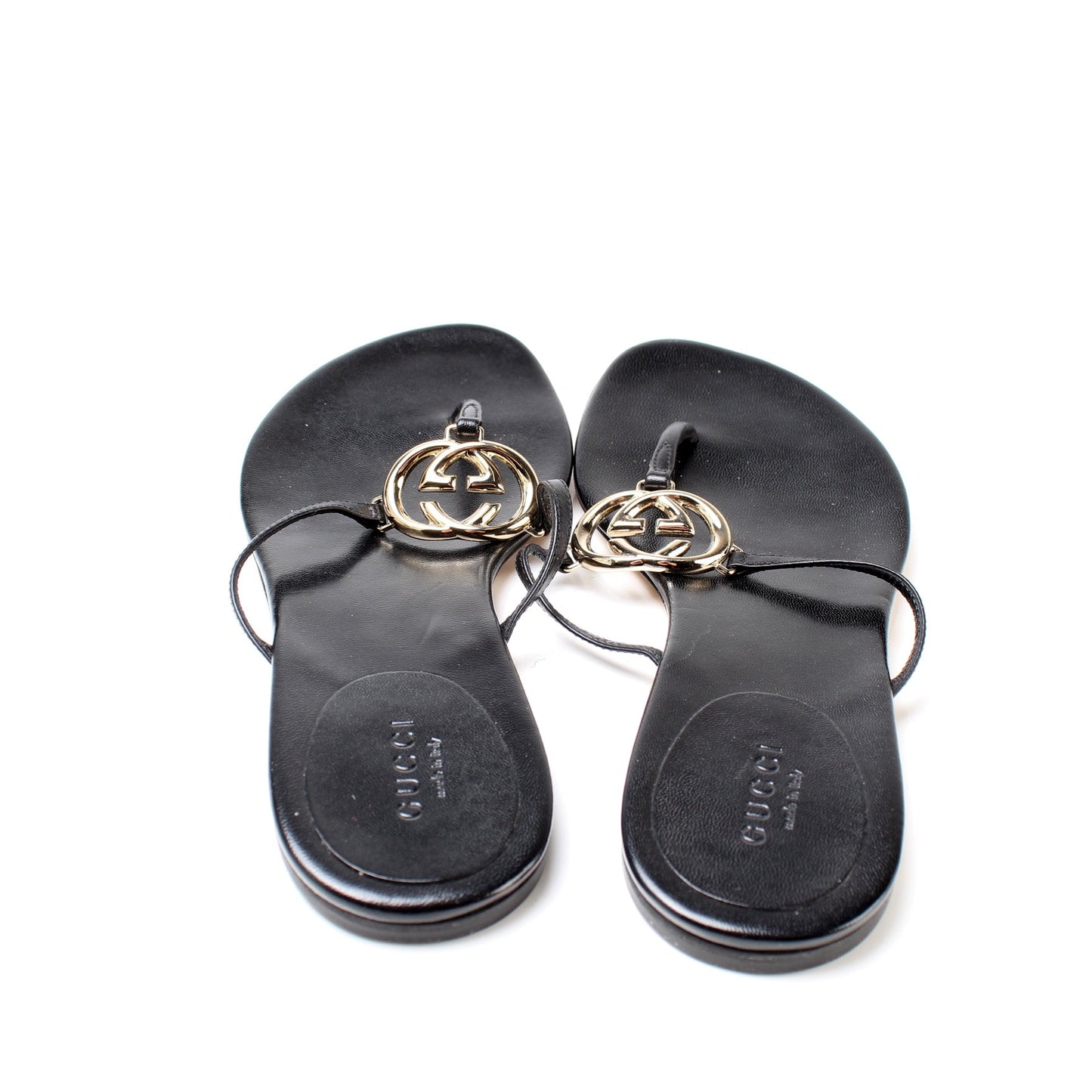 Interlocking GG Flip Flops Size 35.5 lbcase