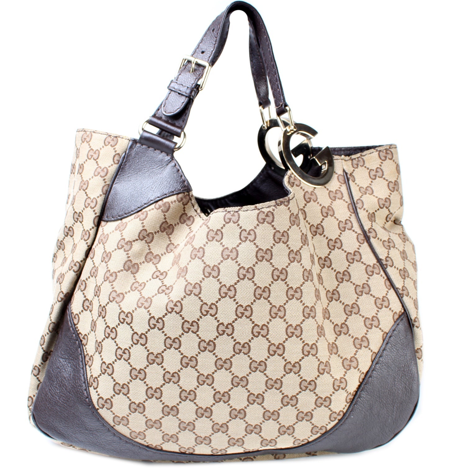 203504 Charlotte GG Canvas Hobo lbcase