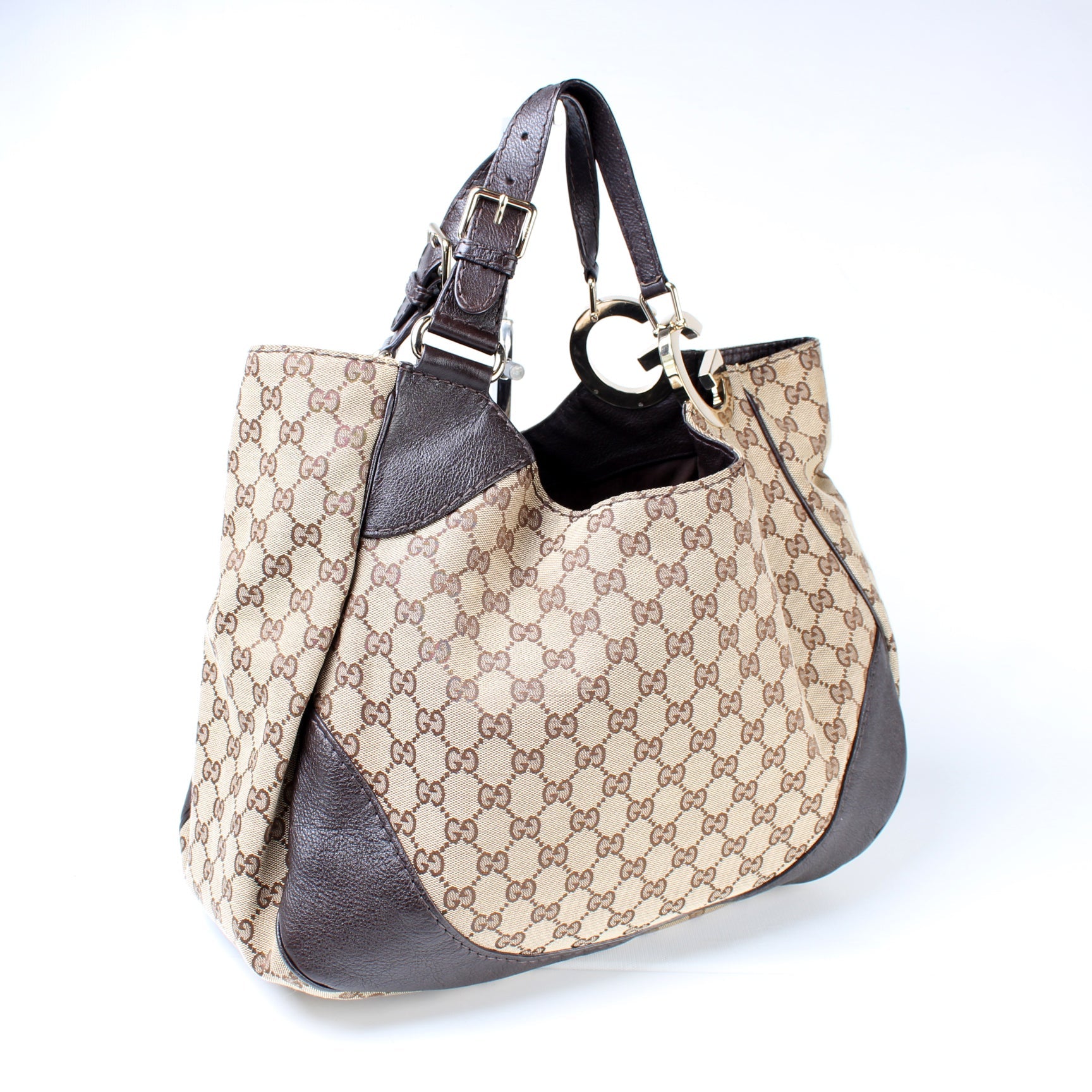 203504 Charlotte GG Canvas Hobo lbcase