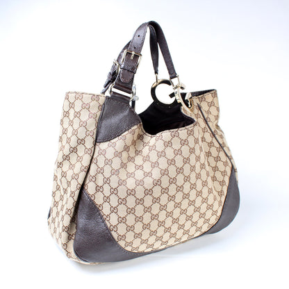 203504 Charlotte GG Canvas Hobo lbcase