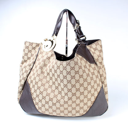 203504 Charlotte GG Canvas Hobo lbcase