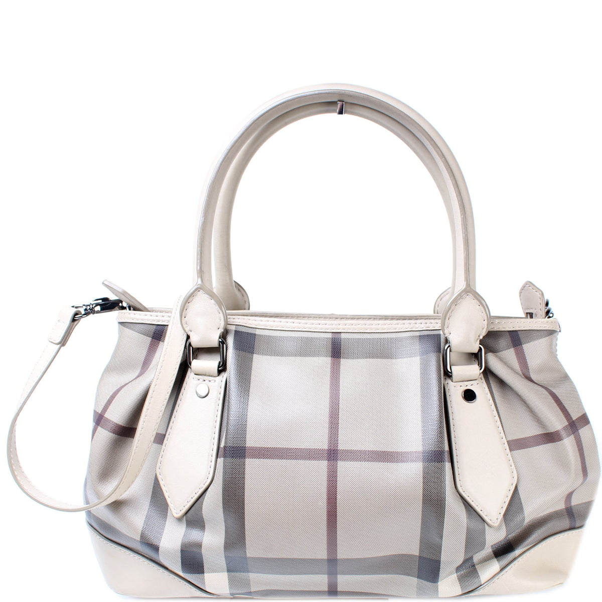 Small Smoked Check Tote
