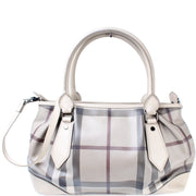 Small Smoked Check Tote