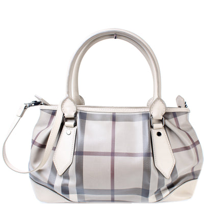 Small Smoked Check Tote