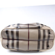 Small Smoked Check Tote