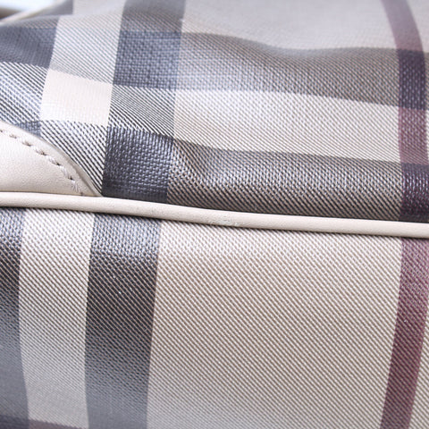 Small Smoked Check Tote
