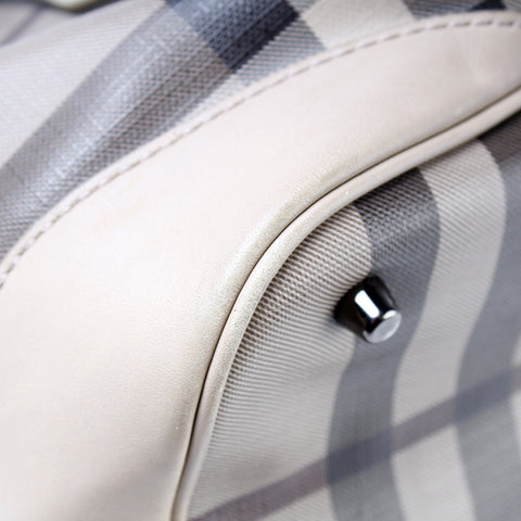Small Smoked Check Tote