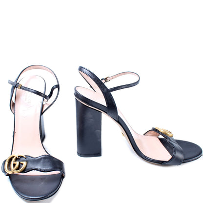 Marmont Heel Sandals Size 41 lbcase