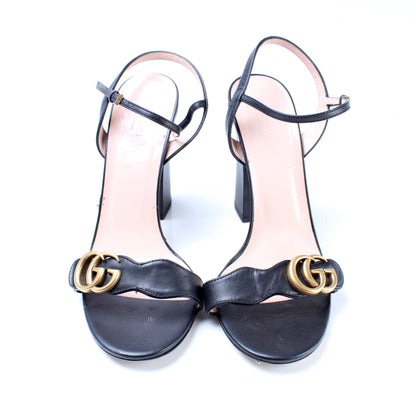 Marmont Heel Sandals Size 41 lbcase