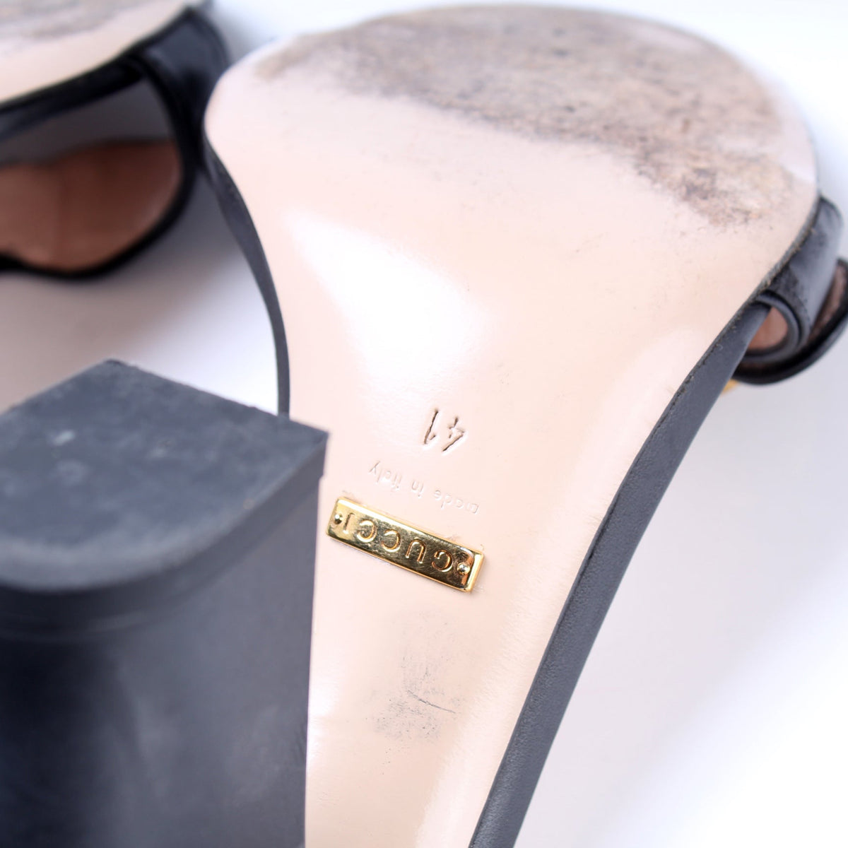 Marmont Heel Sandals Size 41 lbcase