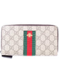 408831 Web GG Supreme Zip Around Wallet Bee lbcase