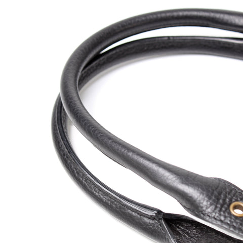 Check Leather Large Hinge Bag