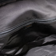 Check Leather Large Hinge Bag
