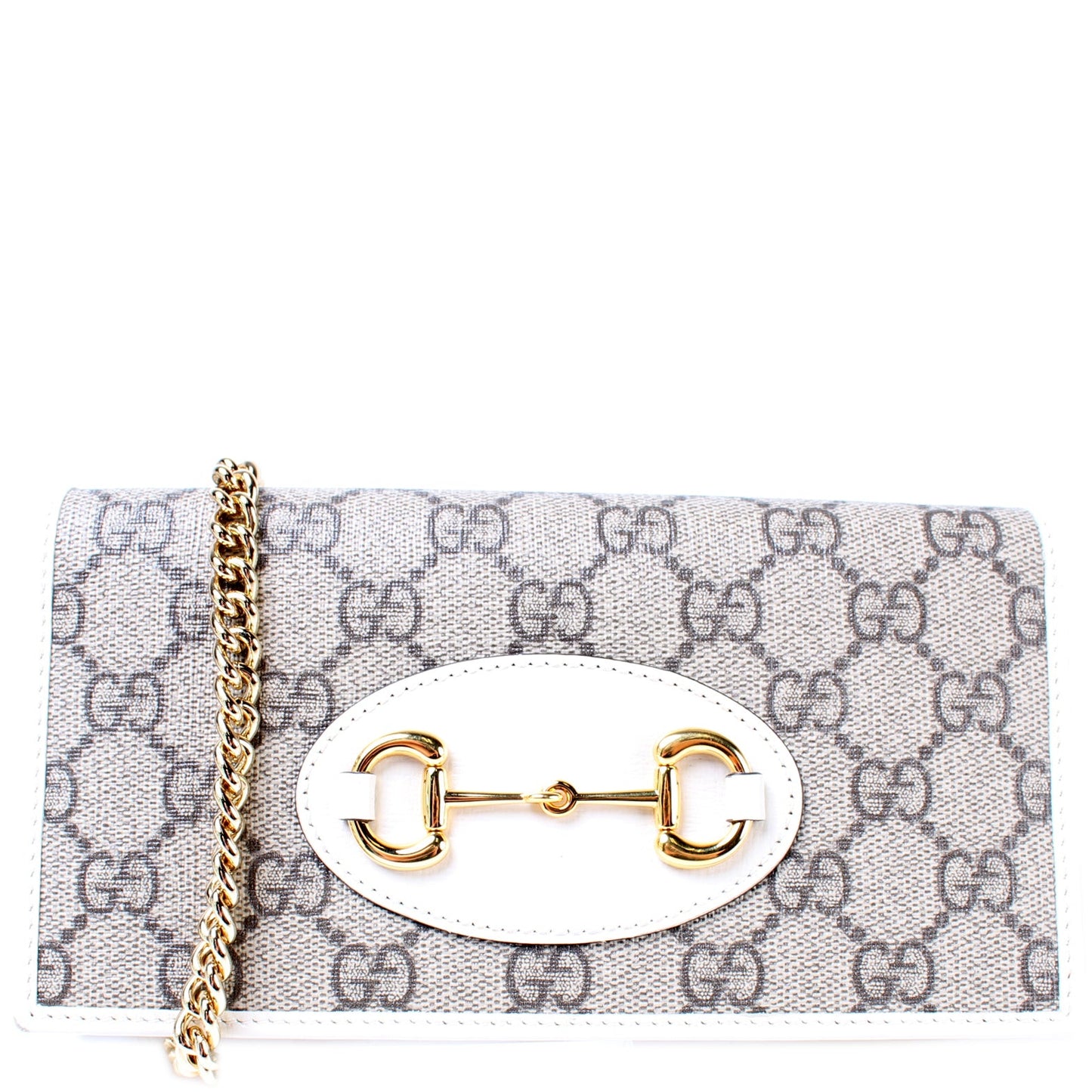 621892 Horsebit 1955 Wallet w/Chain lbcase
